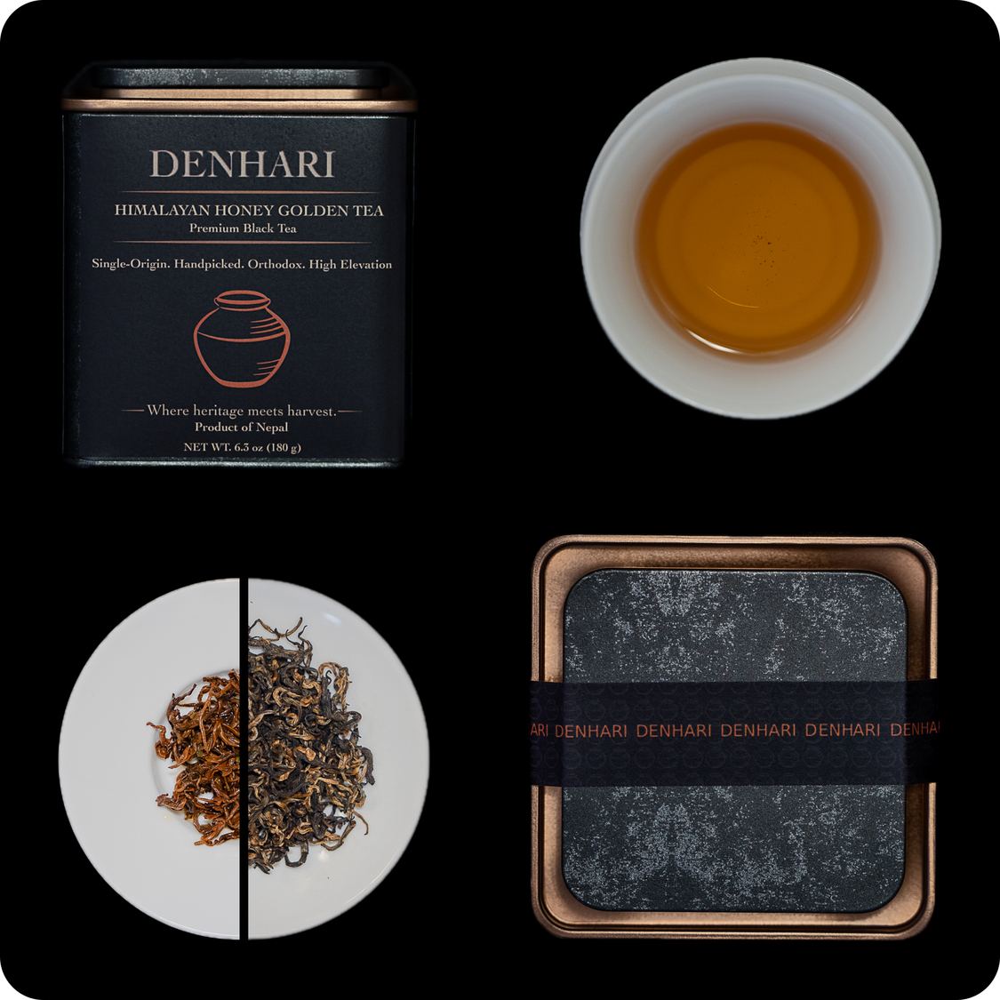02. Honey Golden Needle Tea HIMALAYAN GOLDEN NEEDLE TEA